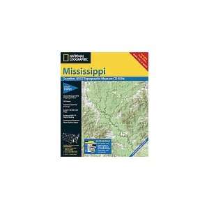   Geographic TOPO Mississippi Map CD ROM (Windows) GPS & Navigation