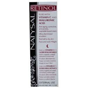   Retinol Pure Vitamin C & Hialuronic Acid Face & Neck Night Cream