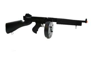 Airsoft Thompson Tommy Gun M1A1 Auto Black AEG Rifle  