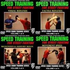 Speed Training for Street Fighting (Entire 4 DVD Set)  