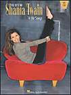 The Best of Shania Twain Book Piano/Vocal/Gu​itar Artist Songbook