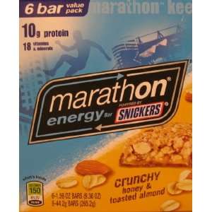  Marathon Energy Bar Snickers Crunchy Honey & Toasted 