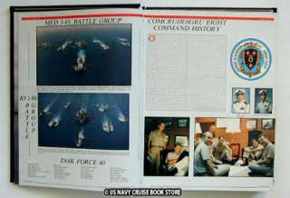 USS SARATOGA CV 60 3Oth ANNIV CRUISE BOOK 1985 1986  