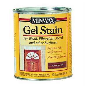 Minwax Gel Stain Quart (32oz) CHOICE OF COLORS New 027426660106  
