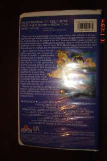 ALL DOGS GO TO HEAVEN BY MGM STUDIOS VHS TAPE  
