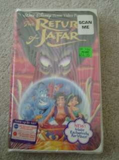 Disney Home Video Aladdin Return of Jafar VHS  