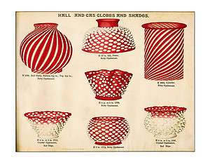 US Glass lighting/chandelier catalog 1893 rare EAPG  