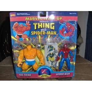  Marvel Team up Thing and Spiderman Toys & Games