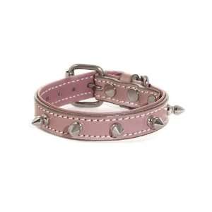  Leather and Spike Dog Collar for Small Dogs