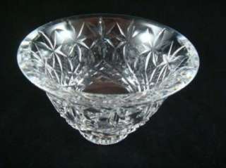 Vintage Waterford Balmoral 6 Footed Cut Lead Crystal Bowl  