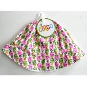  GIRLS TODDLER SUN HAT WITH CHIN STRAP: Baby