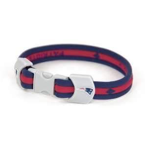    New England Patriots Titanium Sport Bracelet