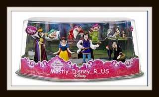   Princess Snow White and the Seven Dwarves 8 PVC Figure Playset New