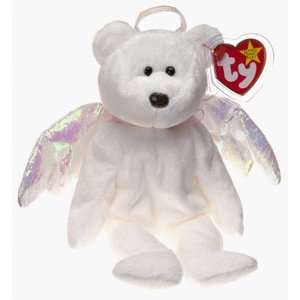   : Halo the White Angel Bear   MWMT Ty Beanie Babies: Everything Else
