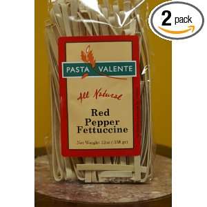  Red Pepper Fettuccine Freshly handmade with Unbleached wheat flour 