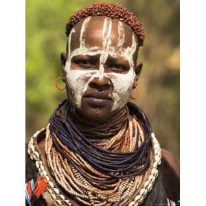  Karo Woman, Mago National Park, Lower Omo Valley, Ethiopia 
