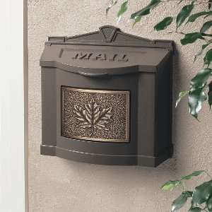  Gaines Mailboxes: Bronze Wall Mailbox with Antique Bronze 