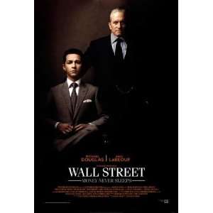 Wall Street Money Never Sleeps Poster Print, 27x40 