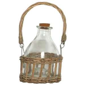   Basket with Small Glass Wasp & Hornet Trap 7H Set / 2: Home & Kitchen