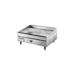  Wells WG3048G Stainless Steel Gas Countertop Griddle 