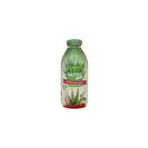 Aloe Vera Juice   Cherry, 100% Natural, 16 Oz (Pack of 6)  