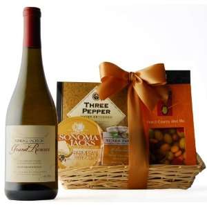    Jackson 90 Point Chardonnay Wine Gift Basket Grocery & Gourmet Food