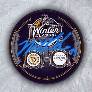   KNUBLE Capitals SIGNED 2011 Winter Classic Puck Sports Collectibles